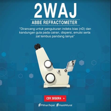 harga refractometer abbe|Abbe Refractometer 2WAJ di CV.Java Multi Mandiri.